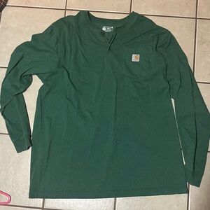 Carhartt Dark Green Loose Fit Shirt